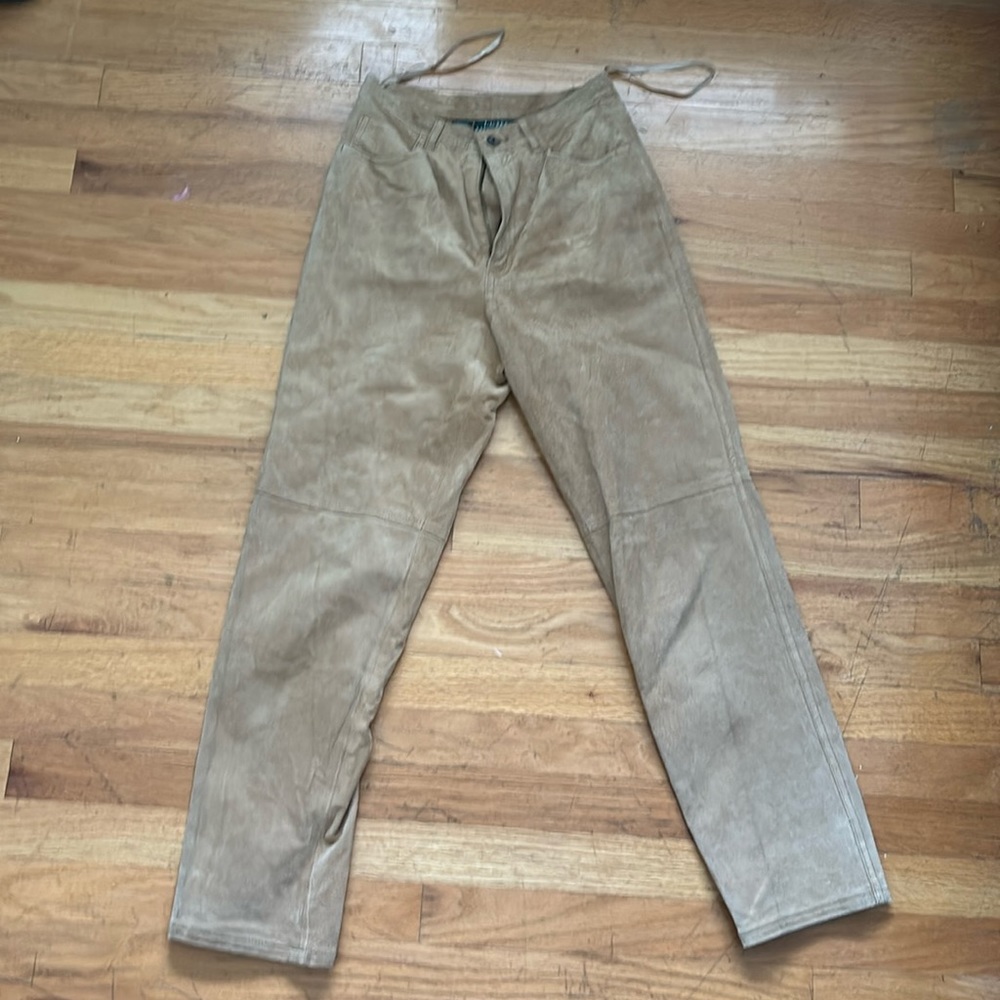 Vintage Ralph Lauren Suede Pants